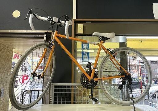 【リサイクルストア スターズ城西店】Grandir グランディール ロードバイク 28インチ 切り替え付き オレンジ