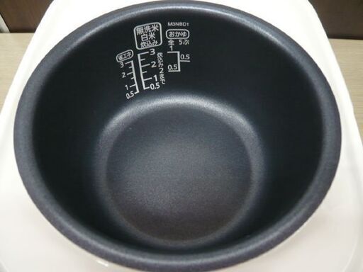 ジャー炊飯器 3合炊き 2022年製 アイリスオーヤマ 高年式 美品 KS-RC21M05 ホワイト ホワイト マイコン炊飯ジャー キ
