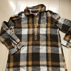 ✨女児　シャツワンピース☆   サイズ100〜110の画像