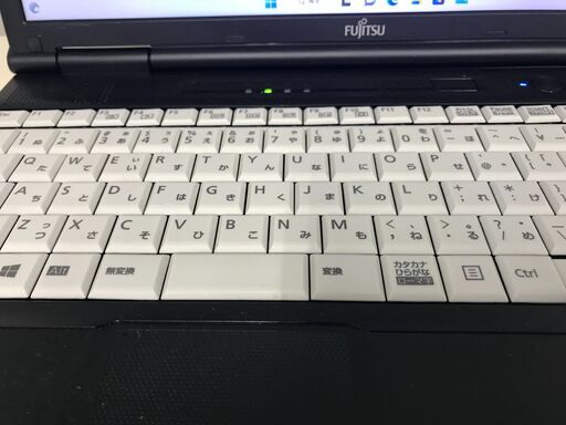 ?【超美品】【最新win11】【超高速SSD】 ノートパソコン「富士通」 最新office2021付属 管理No24