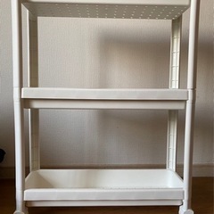 IKEA ヴェスケン　キッチン横収納ラック