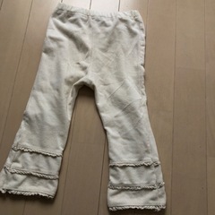 キッズ　肌触りのいいズボン　スパッツ　サイズ90の画像