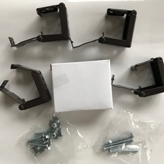 無料　木目ブラインド　2本セット　ブラウン　ニトリ　幅60x丈98cmの画像