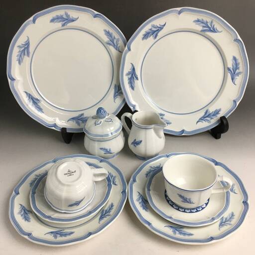 🔷🔶🔷ut9/32 ビレロイ＆ボッホ ペア ティーセット カップソーサー