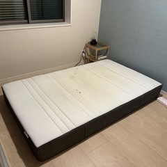 IKEA ホーヴォーグポケットコイルマットレス, かため120x200 cm セミダブルサイズ の画像