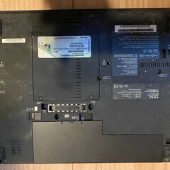 【ジャンク】Thinkpad X60s  X2002台　 純正アダプター2個付の画像