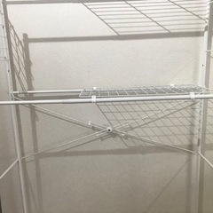 洗濯ラック　折り畳み式物干し竿　ニトリの画像