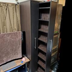 (受付4/30まで)　隙間スライド収納(本棚・DVDラック)さしあげます。の画像