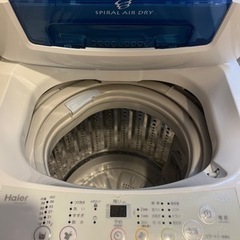 【確定済み】ハイアールの洗濯機 Haier 4.2kg