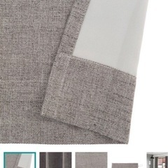 ニトリ セミオーダーカーテン①の画像