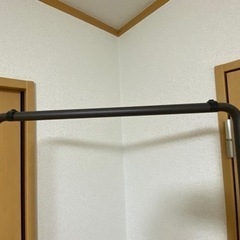 トローリーワゴン　ハンガーダブルバスケットの画像