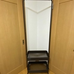 トローリーワゴン　ハンガーダブルバスケット