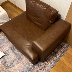 ソファ【１人用】幅115-奥行き85-肘掛け高さ51の画像