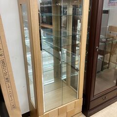 ショーケース ガラス 展示 棚 収納 No.2848● ※現金、...