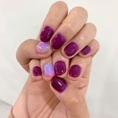 ❤️💜ネイルワンカラー💜❤️ − 沖縄県