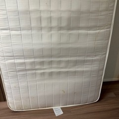 0円　無印シングルマットレスの画像