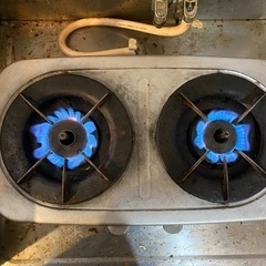 ガスコンロ 2口  都市ガス用パロマ PA28-F 