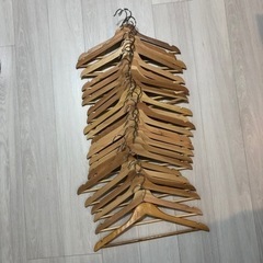 IKEA BUMERANG ブメラング 木製 ハンガー 23本