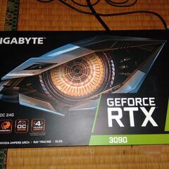 ほぼ新品 グラフィックボード RTX 3090 NON LHR ...