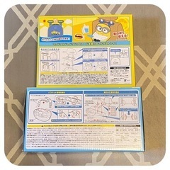マクドナルド ミニオン ドリンクとフードトレイの画像