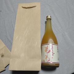 ワイン用　和紙袋5枚　新品　の画像