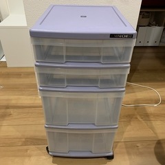キャスター付ミニチェスト(アイリスオーヤマ)