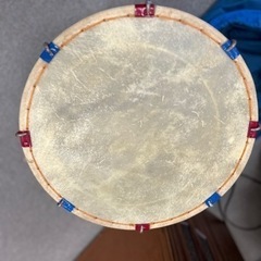 朝鮮太鼓 チャング 伝統楽器 中古品φ42×H57cm程/打楽器/民族楽器 韓国太鼓の画像