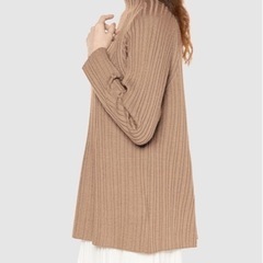 【新品】Aラインニット、Lサイズの画像
