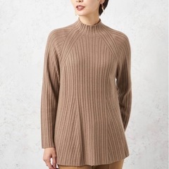【新品】Aラインニット、Lサイズの画像
