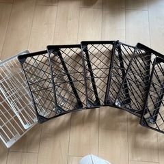 100均の棚　8枚