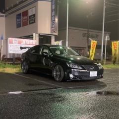 レクサス　is 350 車検1年半　新品車高調