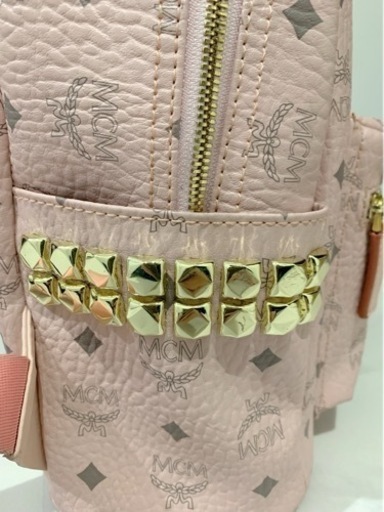 mcm リュック パウダーピンク