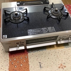 都市ガス用ガラストップガスコンロお譲りします