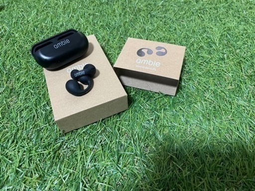 ambie ワイヤレスイヤホン AM-TW01 BLACK