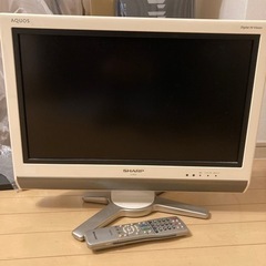 液晶テレビ　20インチ　sharp