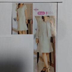 クリーニング済●美品●フォーマル●１１号●入学式●入園式●ワンピース●アンサンブル●スーツ●の画像