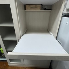 【受け渡し決定】ニトリ食器棚の画像