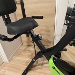 ⭐︎美品・マット付き⭐︎ HAIGE エアロバイク　フィットネスバイクの画像