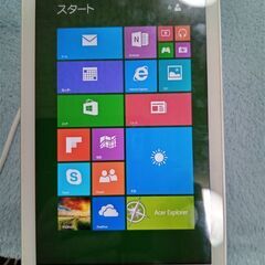 【取引中】acer製8インチWindowsタブレット