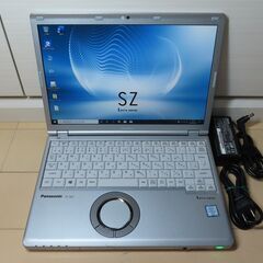 JC0339 パナソニック ノートパソコン Let\'s Note CF-SZ5 良品 office2019