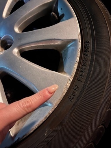 タイヤ　ホイール　４本セット　185/55R15 
