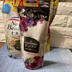 ☆夢ふわタッチ柔軟剤大、小&ニュービーズ詰め替え用☆の画像