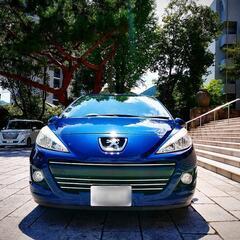 車検令和6年8月　PEUGEOT207　プジョー　ブルー