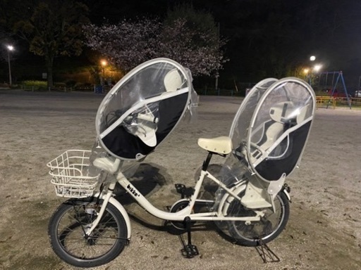 ブリヂストン　前後子供乗せ　電動なし