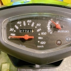 スズキ　アドレスV125 通勤通学に！　配送可能　支払いは現金or振り込みも可能　小型　原付2種の画像