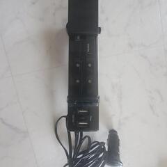 タブレット 車載ホルダー ヘッドレスト取付 　usb充電付きの画像