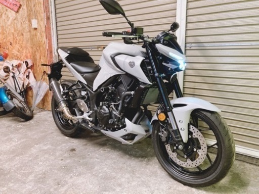 ヤマハ　MT-25 rg43j 2021年式　極上美車カスタム　配送可能　支払いは現金or振り込みも可能