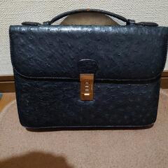 amiet オーストリッチ　　セカンドバック　