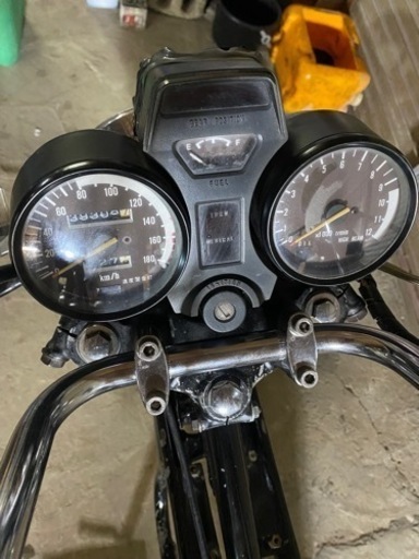 GSX400E  国内フレーム　書類　方アンチ　ホイール　メーター付き　