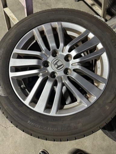 215/60/17   アルミホイル付きタイヤ4本